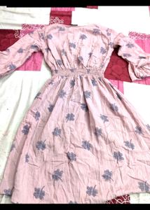 A Line-Dress (Onion Colour)