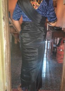 Elegant Black Saree