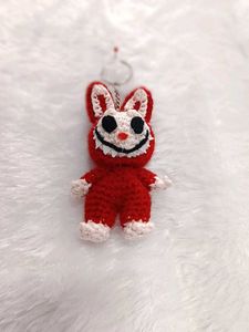 Crochet Labubu Dall Keychain
