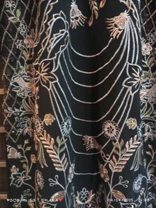 Black Embroidered Plazo Kurta Set