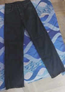 faded black/greyish straight fit jeans