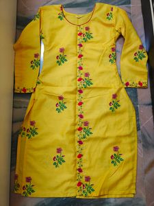 Yellow Kurta Set