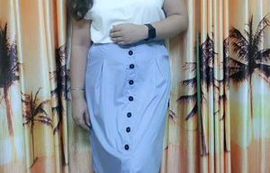 Button Down Skirt