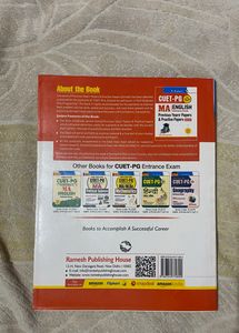 MA English CUET Entrance Exam