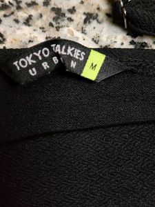 Black Cropped Tank Top