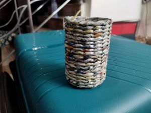 Paper Roll Pen Stand