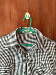 Checked Short Sleeve Shirt