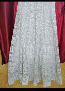Designer Heavy Bridal Gown For Wedding Or Festival