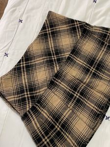 H&amp;M Plaid Mini Skirt