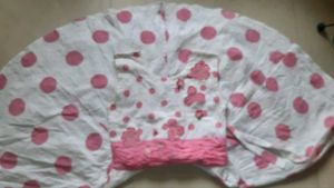 Pretty polka dots summer dress 10- 12/13 age