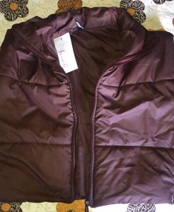 Maroon Padded Jacket