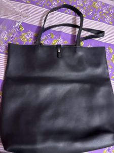 Black Tote Bag Used Hardly
