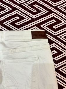 white slim jeans