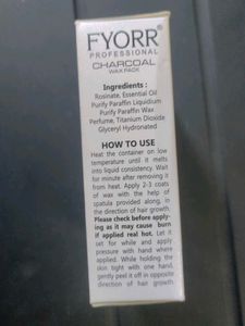 Fyorr Professional Charcoal Wax Pack