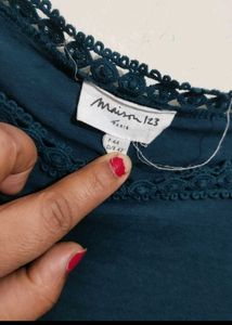 Sea Green Top For Girl Or Woman 36 Bust