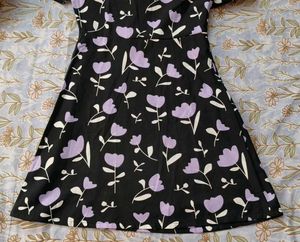 Floral Print Mini Dress