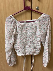 Floral Long Sleeve Top