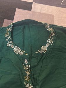Green Kurta Only