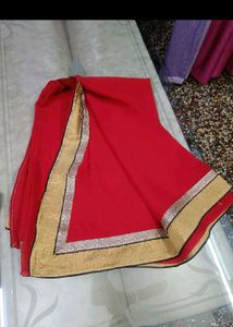 Red Saree