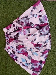 Floral Print Skirt
