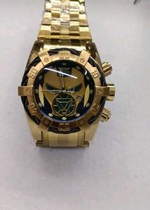 Invicta Punisher Gold Watch