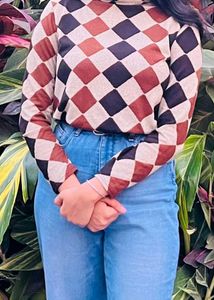Turtleneck Sweatshirt For Girls
