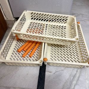3 Tier Stackable Storage Rack