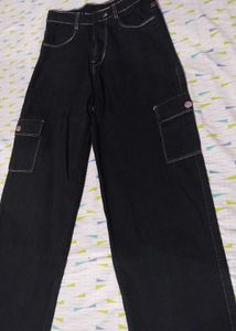 H&M Black Cargo Pants