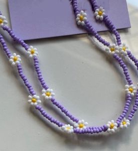 Daisy Beaded Bracelet
