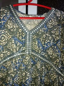 Printed Ethnic Dress
