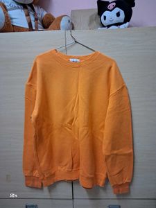 Orange Pullover Sweater