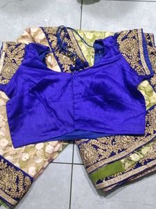 Elegant Embroidered Saree