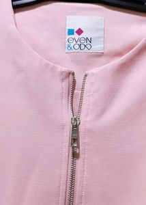Baby pink Elegant coat dress