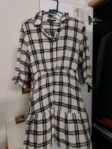 Plaid Shirt Dress