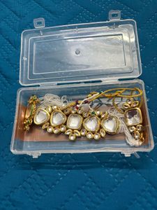 kundan choker Jewellery Set