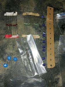 Electronics components lot