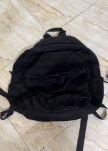 Black korean backpack
