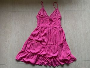 Pink Cute Beach Dress