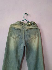 ✨SALE✨Blue Straight Fit Cute Jeans