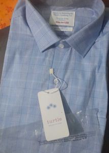 Blue Checkered Casual Shirt