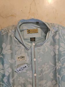 Men&#39;s Floral Kurta Set