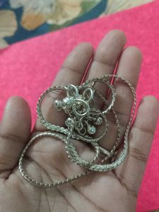Silver Anklets