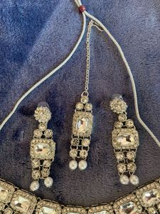 Bridal Diamond Necklace Set