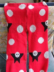 Red Polka Dot Leggings