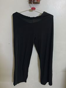 Black Plazzo Pants