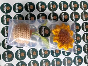 Sunflower Pot Crochet