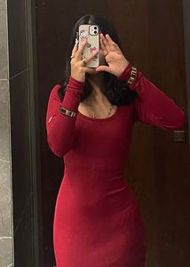 Red Maxi Dress