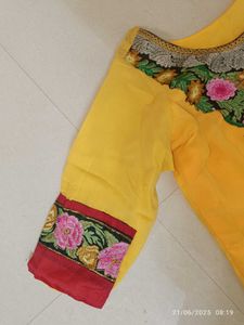 Xl Size New Unused Georgette Ethnic Kurta Set