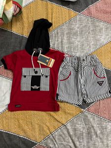 Combo Of 4 Piece Baby Wear Set