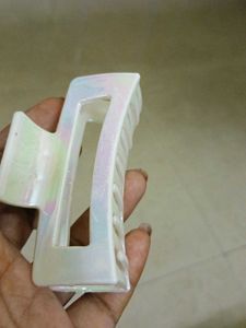 Iridescent Hair Claw Clip